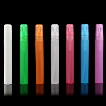 

10pcs 10ml Empty Spray Bottle Travel Liquid Sample Dispenser Perfume Atomizer #