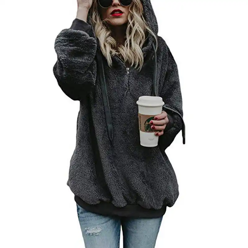 oversized pull hoodie