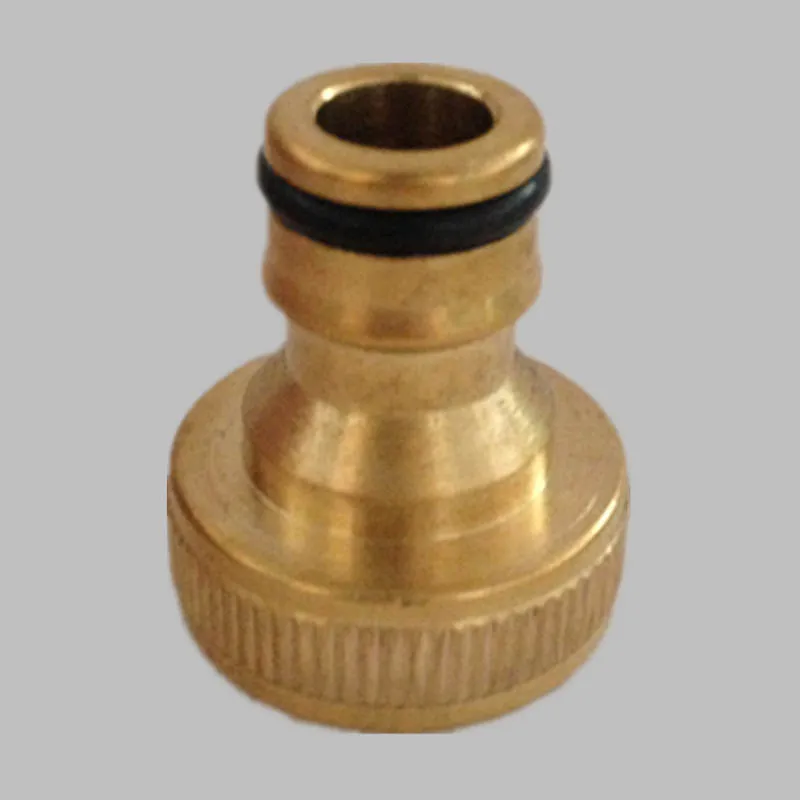 10 Type New 3/4" Threaded Brass Hose Tap Connector Garden Water Pipe Adaptor
