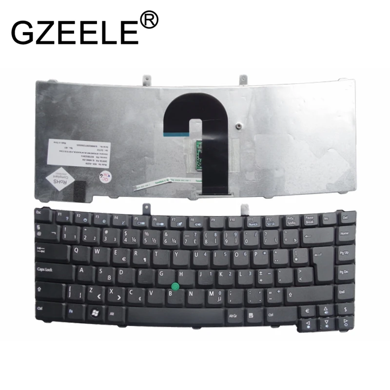

GZEELE New keyboard for Acer TravelMate 6410 6452 6460 6490 6492 6493 6552 6592 6592G 6593 With pointing sticks With Pointer