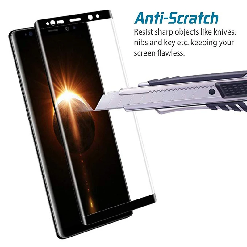 Защитное стекло для Samsung Galaxy note 8 9 Защитная пленка экрана Sumsung samsyng samsing galax glaxy sumsung