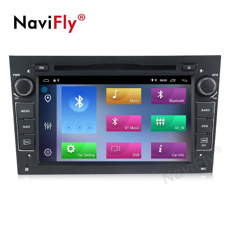 Sale New! 2din Android 9.1 Car dvd radio GPS Navigation For Opel Astra Vectra Antara Zafira Corsa car Multimedia player BT WIFI RDS 1