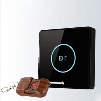 

Touch Exit Button Remote Control Infrared Sensing Surface Plexiglass Waterproof LED Indicator Exit Switch Access Control system