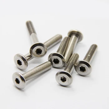 

304 stainless steel M8x10 20 30 40 55 65 70 80 90mm locking Bolt Hex lengthen nut plate screw board children baby bed conector
