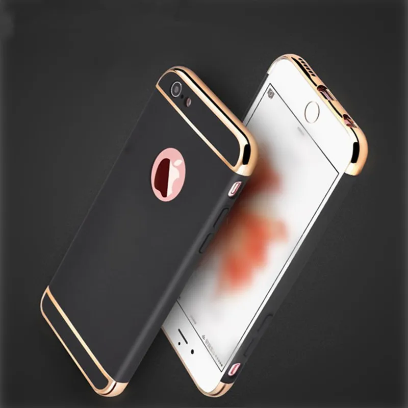 Luxury Hard Matte Phone Cases for iPhone 6 Case 6s Plus 7 5 5s SE Back Cover 360 Degree Protection Shell | Мобильные телефоны и