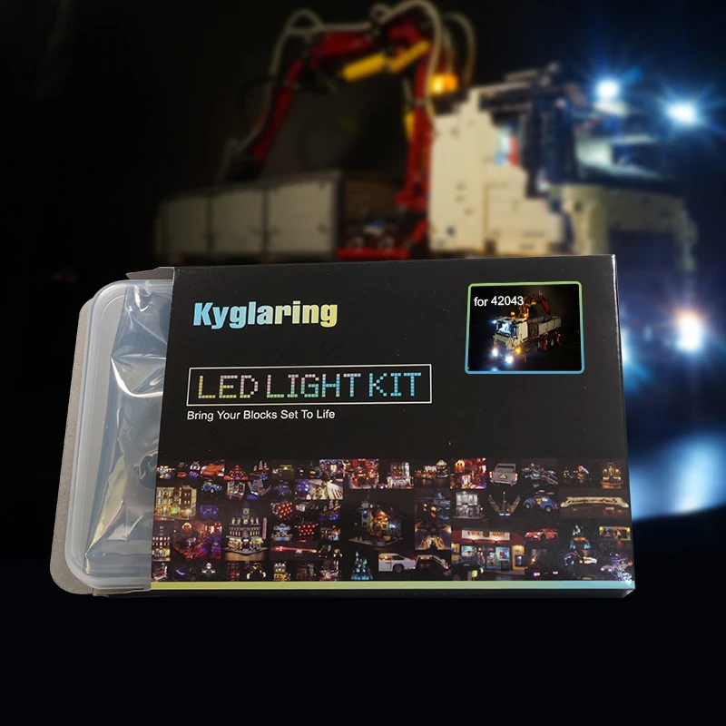 Online Kit de iluminación LED Kyglaring (solo luz incluida) para 42043 camión de 3245 de la serie technic