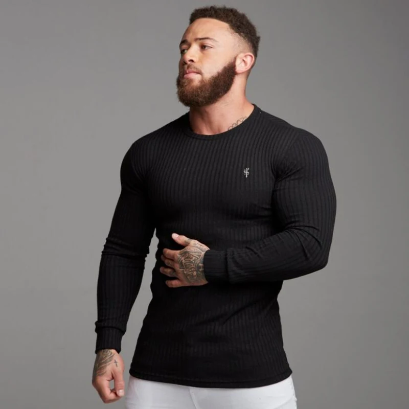Long Sleeve t-shirt Gym Clothes Sport Shirt Fitness (6)