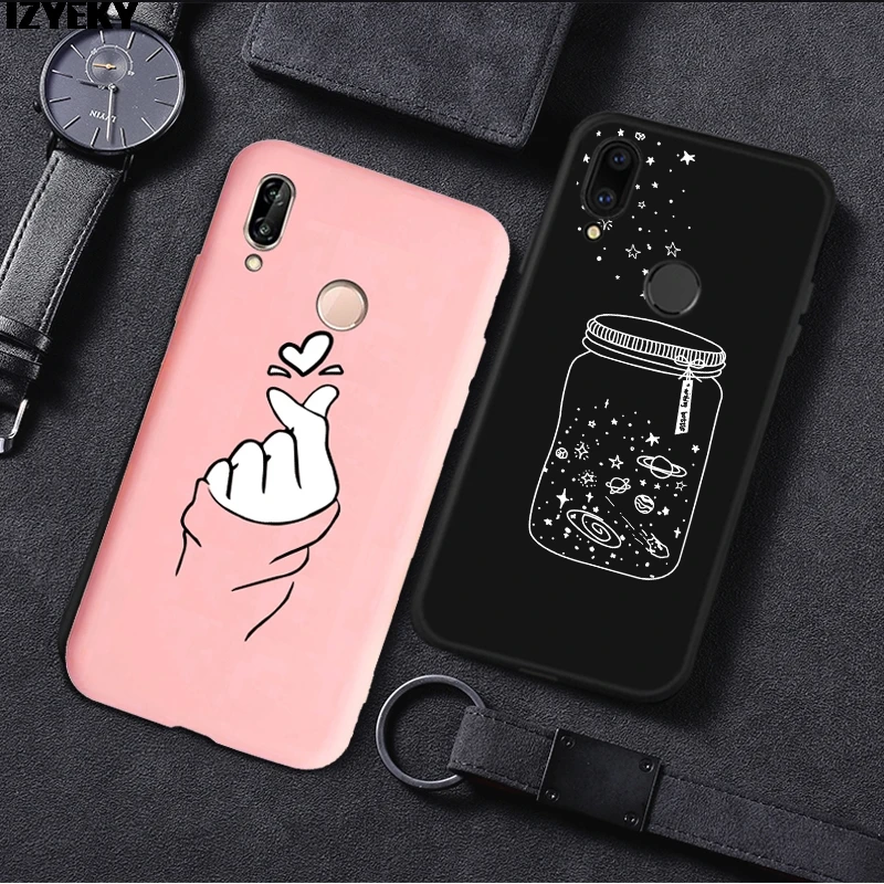 Чехол IZYEKY с планетами и звездами чехол для телефона Huawei P30 Lite P20 Pro Honor 20 10 i 9 8 lite 8x Mate