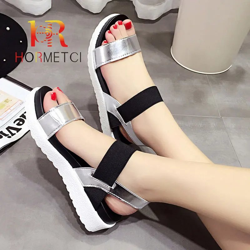 

shoes woman 2019 summer casual platform flat sandals women
