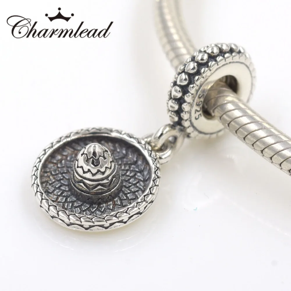 Us 13 17 Charmlead 925 Sterling Silver Beads Sombrero Charm Pendant Fits Pandora Bracelet Charms Diy Jewelry For Women Bracelets In From Us 13 17 Charmlead 925 Sterling Silver Beads Sombrero Charm Pendant Fits Pandora Bracelet Charms Diy Jewelry For Women Bracelets In From