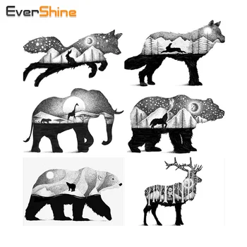 

EverShine Diamond Embroidery Animal Diy Diamond Painting Full Square Sale Drill Mosaic Pasted Crafts Needlework