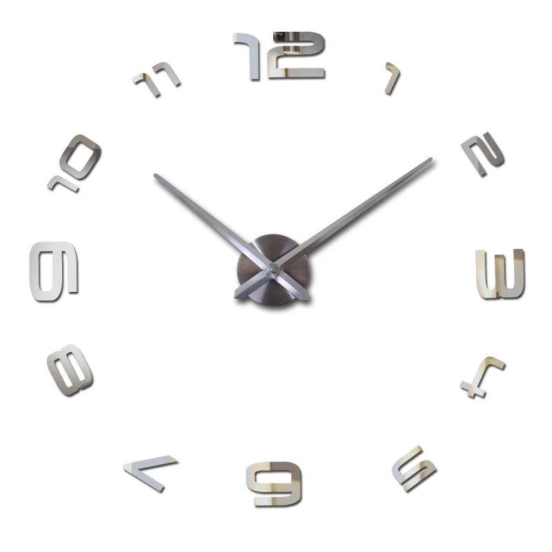  Special Offer Sale New Acrylic Mirror Clock Watch Wall Stickers Clocks Pared Horloge Large Decorative Quartz Living Room|clock fabric|clock
