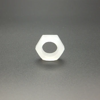

10PCS M16 Female Thread Plastic Hex Lock Nuts Fastener For Aquarium Garden Micro Irrigation Pipe Fitting Connector