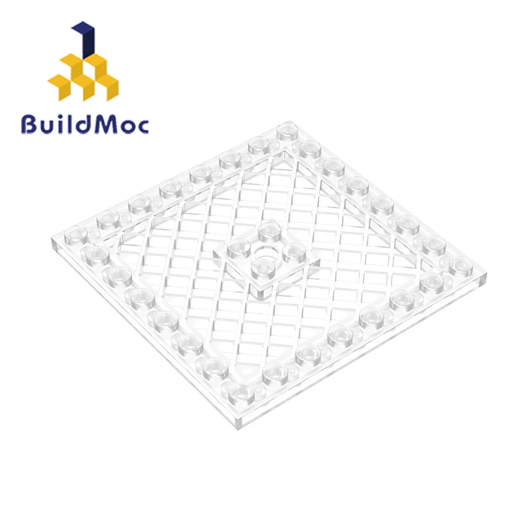 BuildMOC совместимая сборка частиц 4151 8x8 для строительных блоков части DIY логотип