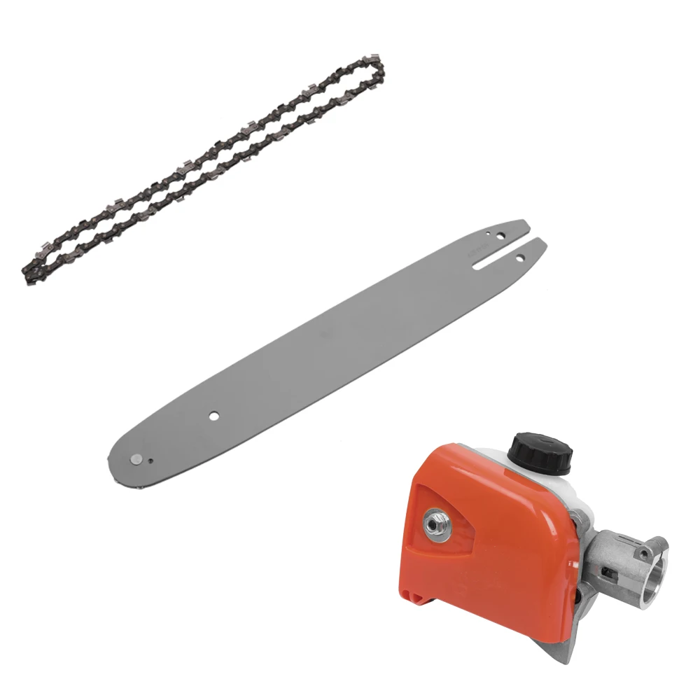 Chainsaw Gear Gearbox& Guide Plate& Chain Set Chainsaw for Stihl HT KM 73-130 Series Pole Saw Universal Woodworking Tool