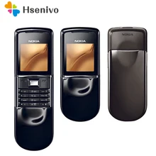 Восстановленные оригинальные телефоны Nokia 8800 sirocco 8800 s 128 Мб с английской/русской клавиатурой GSM FM Bluetooth телефон золотой серебряный черный