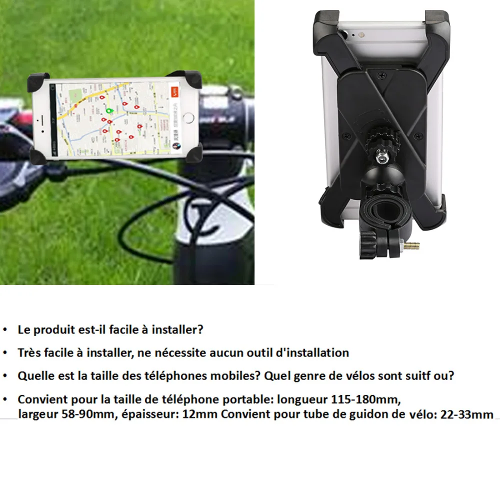 Dewtreetali мотоцикл MTB велосипед держатель для телефона руль крепление 360 градусов Bisiklet держатель телефона для iPhone для смартфона