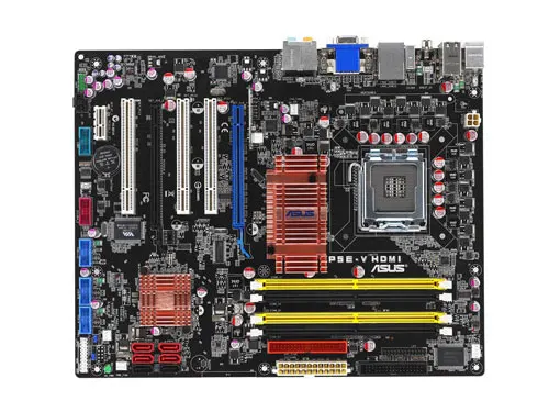 

Asus P5E-V HDMI Desktop Motherboard G35 Socket LGA 775 For Core2 Quad DDR2 8G SATA2 USB VGA HDMI ATX Original Used Mainboard