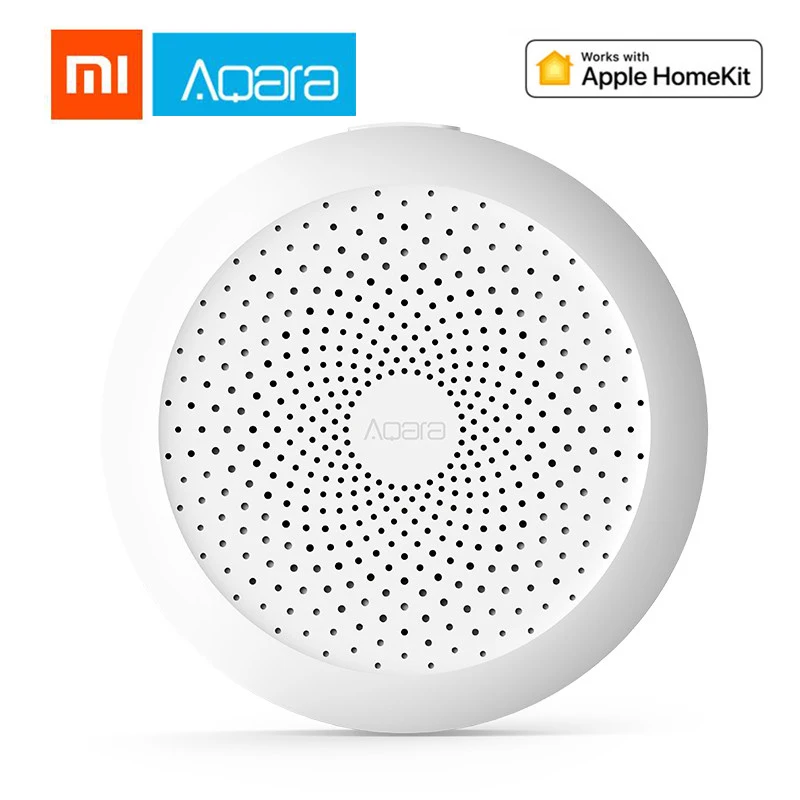 Новый 2019 Xiao mi jia Aqara концентратор шлюз с RGB светодиодный ночной Светильник умный