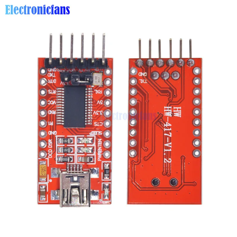 

FT232RL FTDI Serials Adapter Module Mini Port for Arduino USB to TTL 3.3V 5.5V