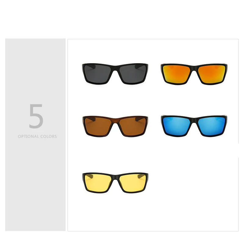 Новинка, мужские солнцезащитные очки, поляризационные, для вождения, люксовый бренд, солнцезащитные очки для мужчин, высокое качество, мужские очки, модные, спортивные, oculos masculino