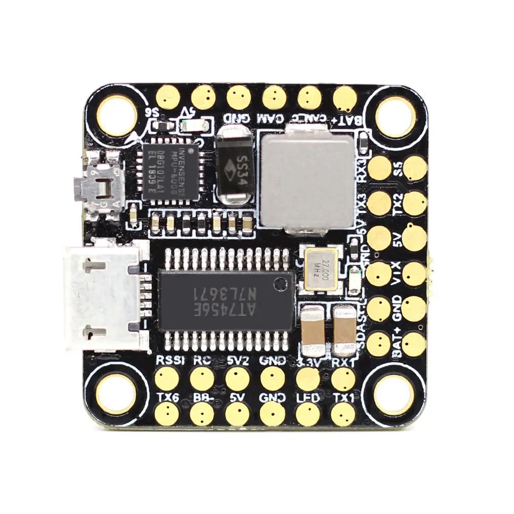 

HGLRC Forward F4 Mini FC Brushless Flight Controller 2S-6S Built-in Betaflight OSD to Adjust PID for FPV Racing Drone