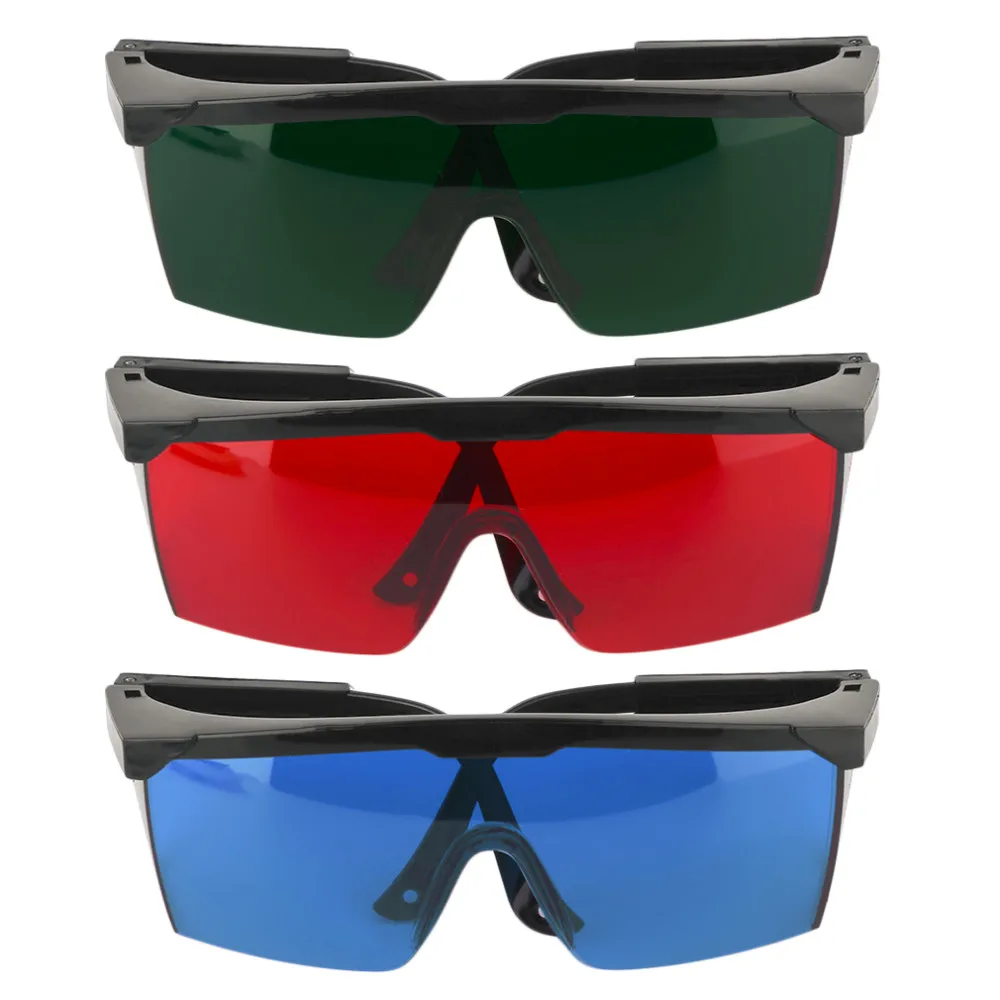 Protection Goggles Laser Safety Glasses Green Blue Red Eye Spectacles Protective Eyewear Green ColorHigh Quality and Newest