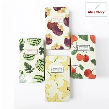 

Sunshine Fruit special design metal hardcover dairy notebook travel journal stationery gift vintage 95x178mm