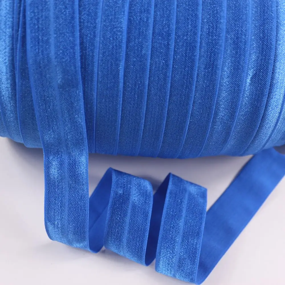 Buy 25 mm 1" solid foe Fold Over Elastic elastic for