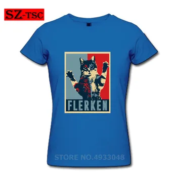 

2019 Hot Sale New Arrival Summer Style Clothing O-Neck Women's T Shirt Women Fashion Tshirts Flerken Cat printed Female T-shirts