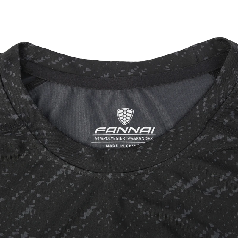 FANNAI Compression Set Men's Sport Suits Running sets Dry Fit Sports Gym Fitness Tights Jogging Rashgard Tracksuit Shorts MMA