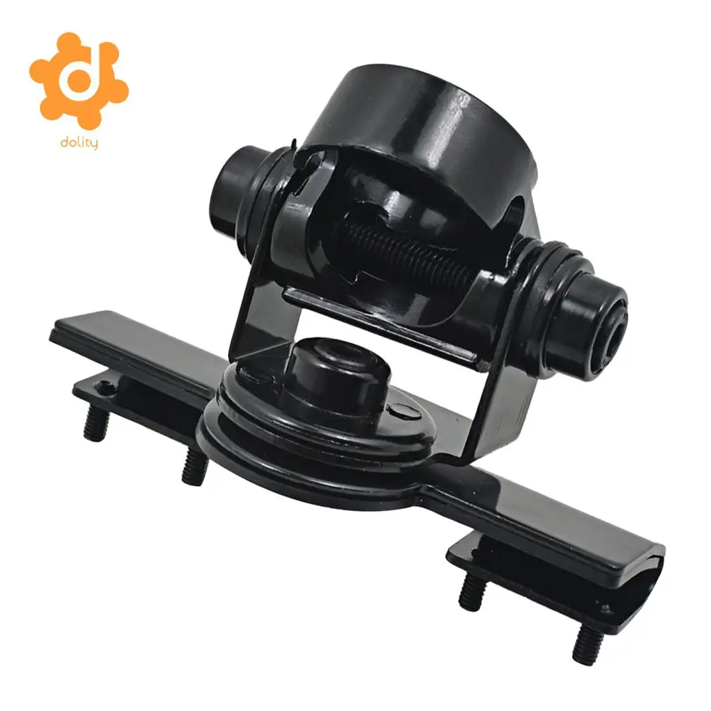 MagiDeal Car Ham Antenna Mount Metal Holder Clip for Mobile Radios RB-400 black