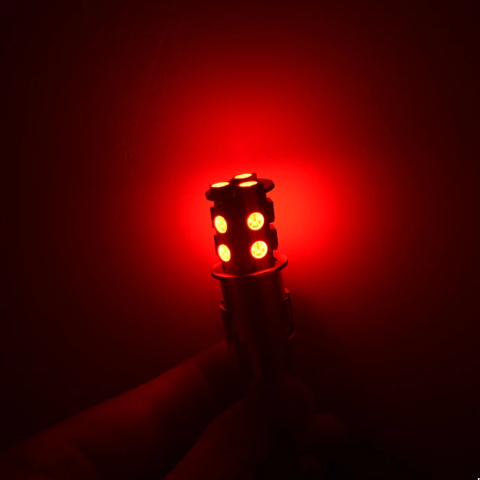 1 шт. 1157 BAY15D P21/5 Вт 13 SMD 5050 DC 12 В Автомобильные светодиодные поворотные сигнальные