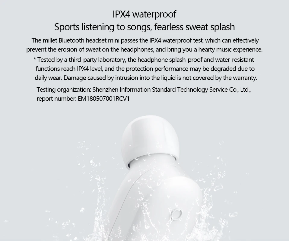 Original Xiaomi Bluetooth Earphone Mini In-Ear Wireless Earbuds (5)