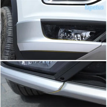 

Lapetus Accessories Fit For Volkswagen T-Roc T Roc 2018 2019 2020 ABS Front Bumper Protection Corner Decoration Cover Trim