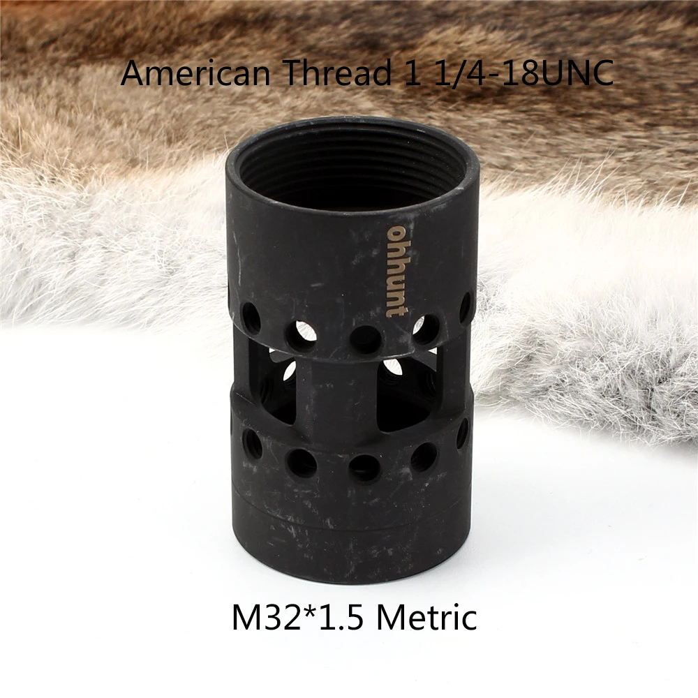 ohhunt Aluminum or Steel Barrel Nut fit Slim Style Free Float NSR Keymod Handguard Rail AR15 Tactical Hunting Gun Accessories (3)
