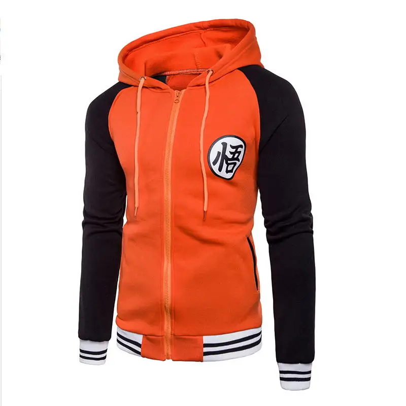 New Japanese Anime Dragon Ball Goku Varsity Jacket Autumn ...