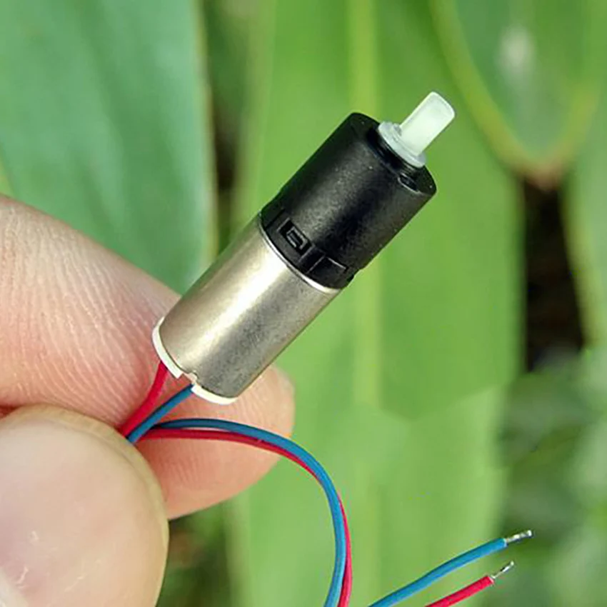 Ультра-миниатюрный 6 мм планетарный двигатель с редуктором DC3V 1200 об/мин DIY