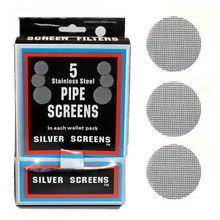 500 шт Трубы Экраны для металла стекло деревянный акрил воды курить Табак трубы фильтры кальян/циха/наргуил