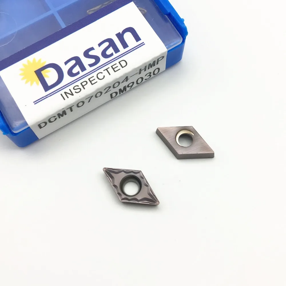 

10PCS DCMT11T304 HMP DM9030 and 10PCS DCGT 11T304 AK H01 Inserts High Quality Blade Cutting Tool CNC Lathe Cutter