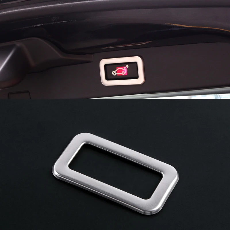 

Car trunk electric switch buttons frame Cover Trim Sequins For BMW 3 5 7 Series X3 X4 X5 X6 F10 F18 F30 F31 F35 F26 F25 E70 E71