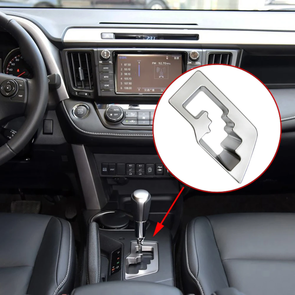 Крышка коробки передач для салона автомобиля ABS Toyota RAV4 2016 2017 2018 внутренняя