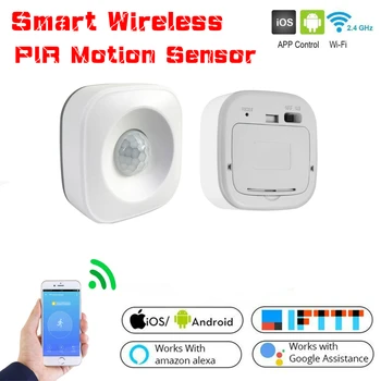 

Smart Home High Accurate Smart Wireless PIR Motion Sensor Detector Compatible Alexa Google Home Assistant Automation