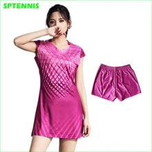 Плиссированное теннисное платье для девочек с шортами, платье для девочек, платье для занятий спортом