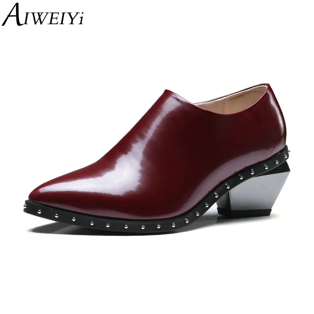 soft leather high heels
