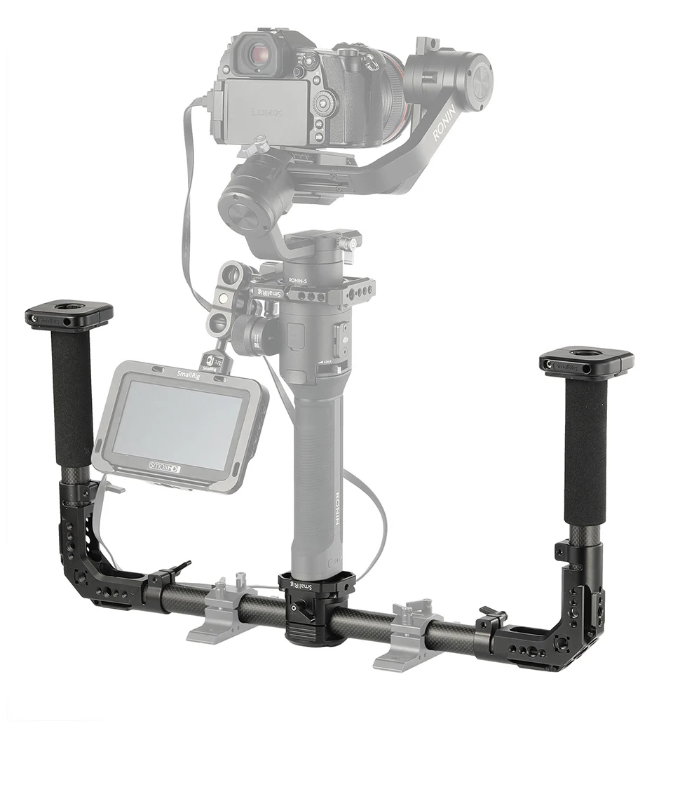 SmallRig DSLR камера съемки двойной рукоятки для DJI Ronin S/Zhiyun Crane серии ручной карданный светильник вес 2210