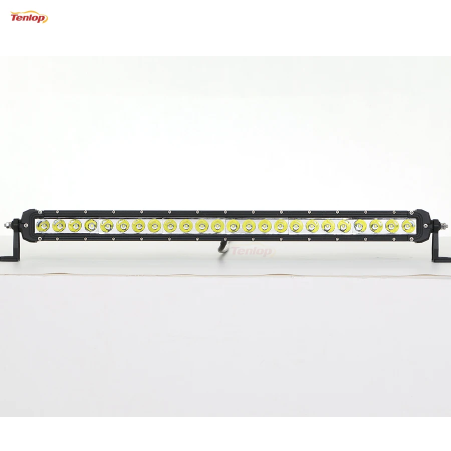 

Thin 29 Inch 120W Single Row Grille Font Bumper Roof Light Bar For Offroad Wrangler ATV Truck Boat 12V 24V