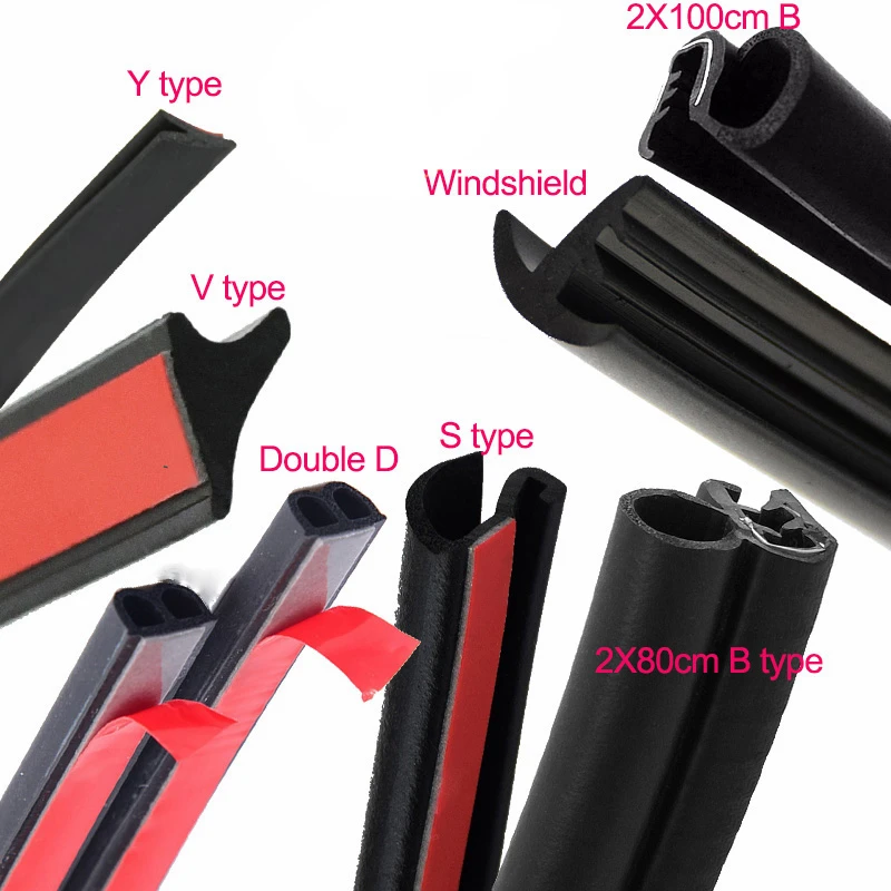D P Z B Y Type Auto Big D Rubber Seals Car Door Seal Weather Stripping Epdm Noise Insulation Anti Dust Soundproofing Door Seal Fillers Adhesives Sealants Aliexpress