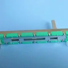 10 шт. SL6080GH ползунковый Потенциометр ручка высокого 15 мм сопротивление A10K, общая длина 75 мм двойной прямой slidin