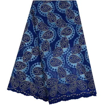 

African Lace Fabric 2018 High Class For Men Cotton Dry Lace Fabric Swiss Voile With Stones Swiss Voile Lace In Switzerland 1120